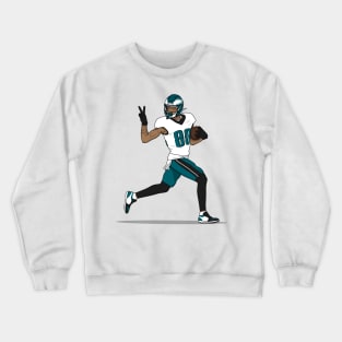 watkins and peace sign Crewneck Sweatshirt